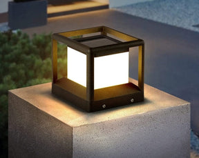 Lampe Solaire pour Terrasse - Éclairage Élégant et Écologique