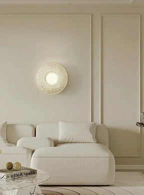 Lampe Vintage Ronde Blanche - Éclairage Rétro pour Intérieurs Sophistiqués