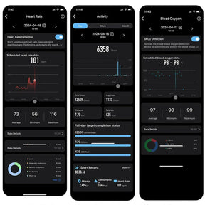 Bague Intelligente Étanche Multi-Sport - Suivi de Santé en Temps Réel