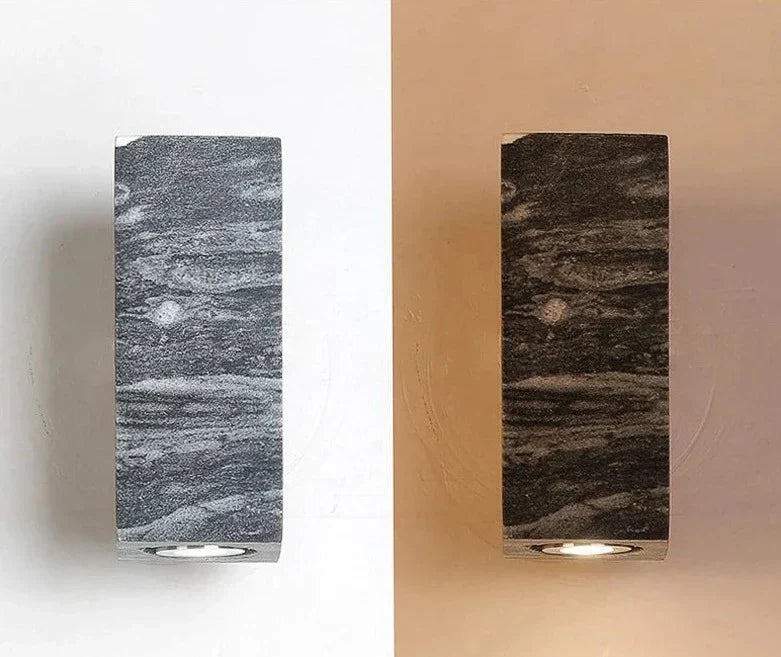 Lampe Murale Wabi-Sabi Grise - Ambiance Apaisante et Durable