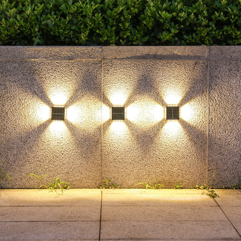 Lampe Murale Solaire Extérieure - Éclairage Durable et Écologique