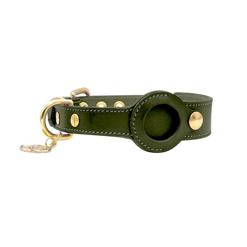 Collier pour Chien avec Suivi AirTag - Résistant et Confortable pour Toutes les Races