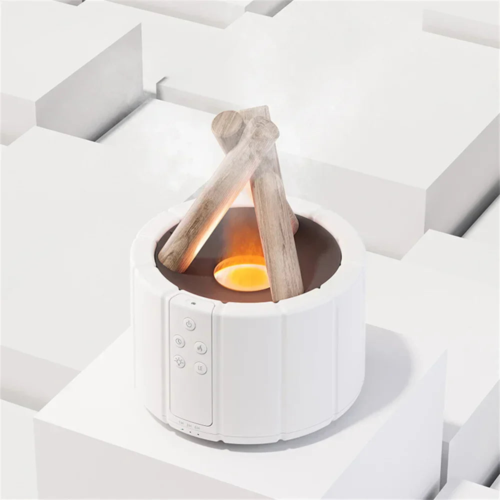Lampe Humidificateur Multifonctionnelle - Ambiance Apaisante et Éclairage Doux