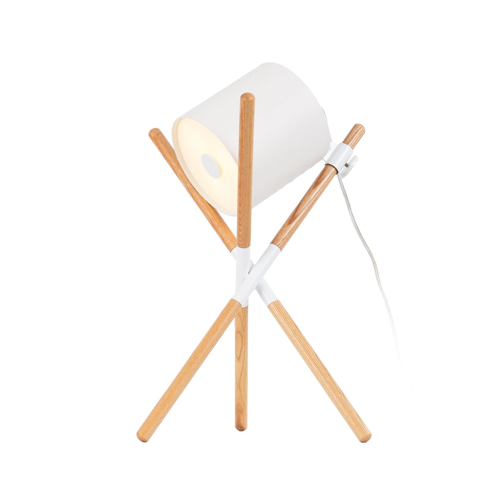 Lampe de Table Minimaliste Pivotante - Éclairage Flexible et Design Élégant