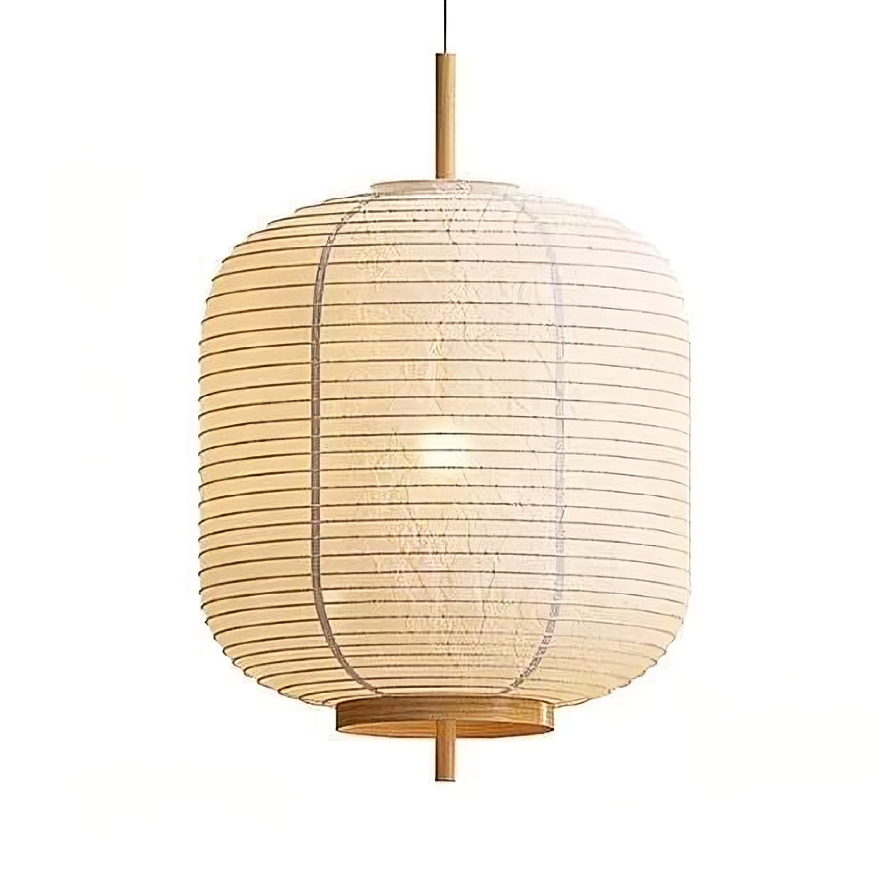 Lampe Suspendue en Papier de Riz - Élégance Minimaliste et Ambiance Apaisante