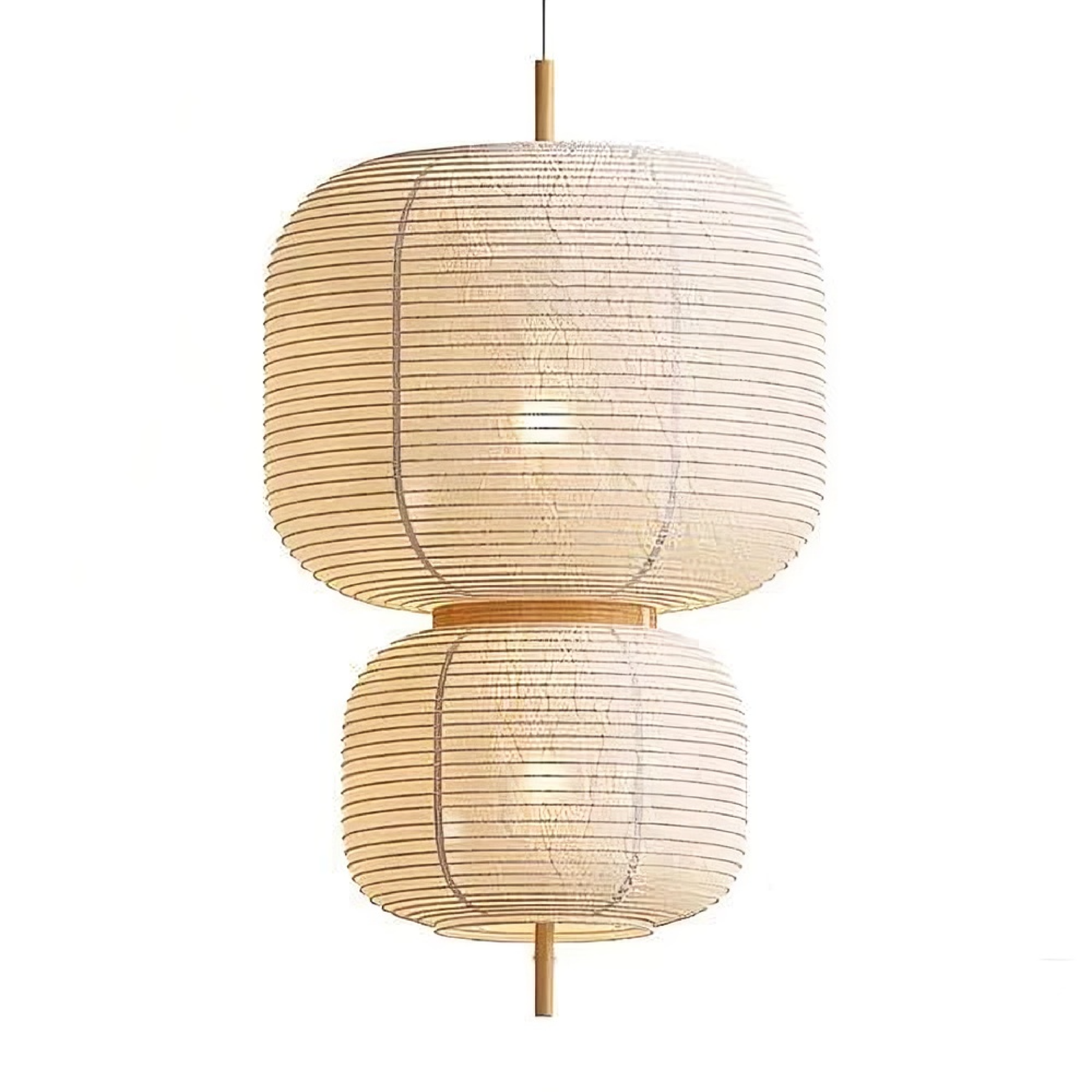 Lampe Suspendue en Papier de Riz - Élégance Minimaliste et Ambiance Apaisante