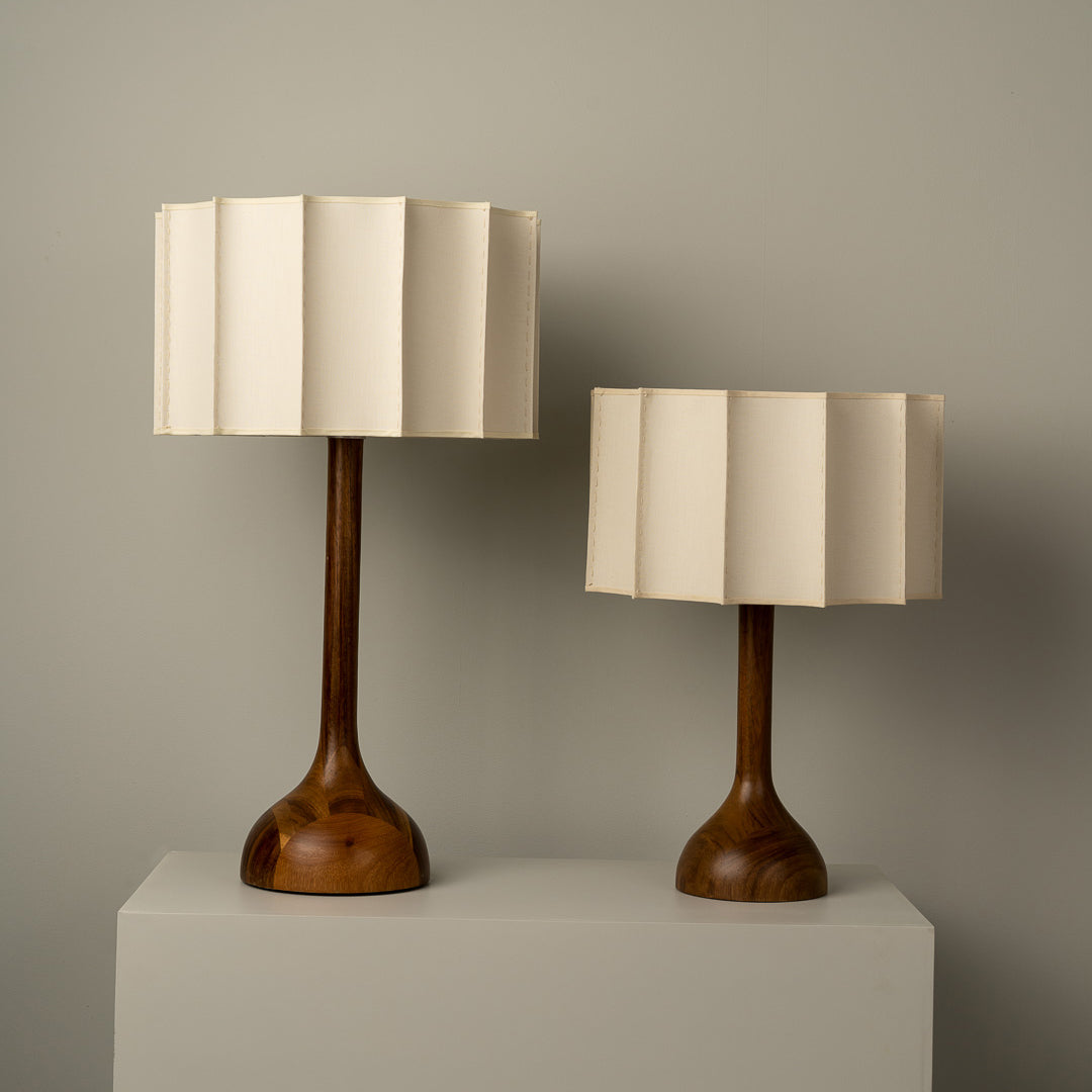 Lampe de Table Élégante en Bois - Ambiance Chaleureuse et Durable