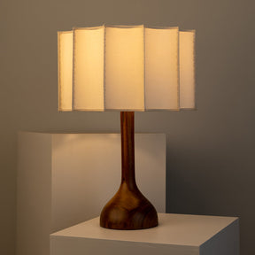 Lampe de Table Élégante en Bois - Ambiance Chaleureuse et Durable