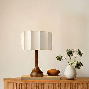 Lampe de Table Élégante en Bois - Ambiance Chaleureuse et Durable