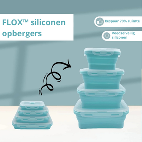 Contenants Alimentaires Pliables en Silicone - Étanches et Économiseurs d'Espace