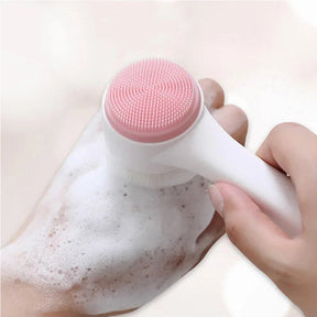 Exfoliant Visage en Silicone - Nettoyage Doux et Exfoliation Efficace