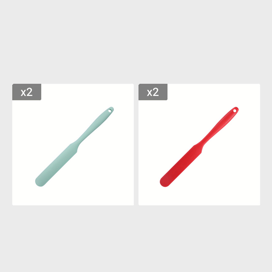 Spatule en Silicone Résistante à la Chaleur - Outil Pratique pour Pâtisserie et Glaçage