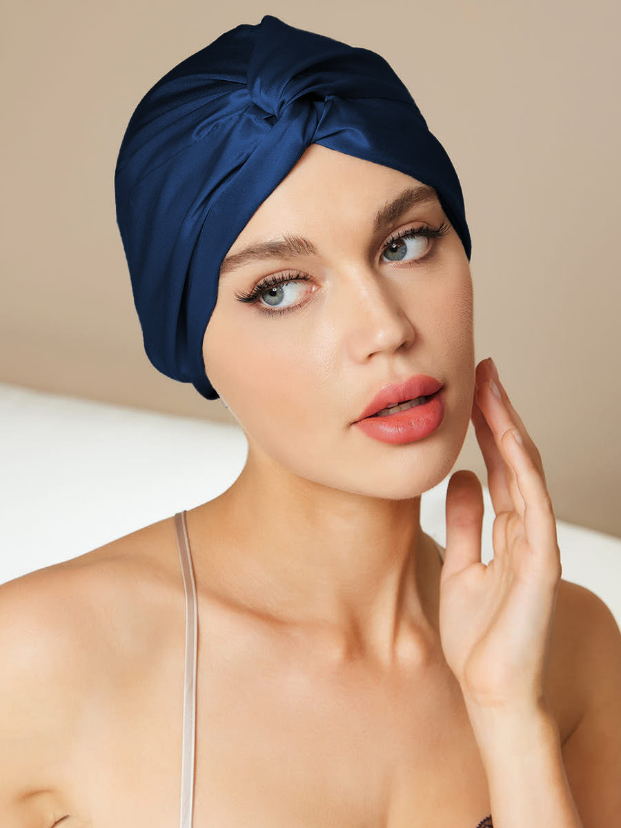 Bonnet de Nuit en Soie - Protection Douce pour Cheveux Sains