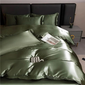 Housse de Couette en Soie Naturelle | Confort Ultime et Régulation de Température