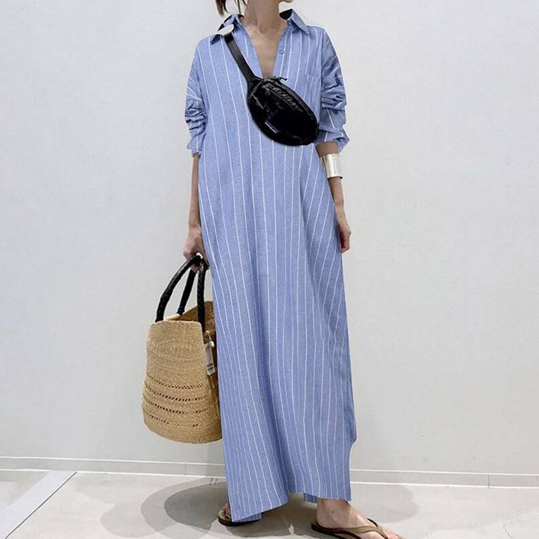 Robe A-Ligne Décontractée pour Femmes - Style Flatteur et Confort Optimal