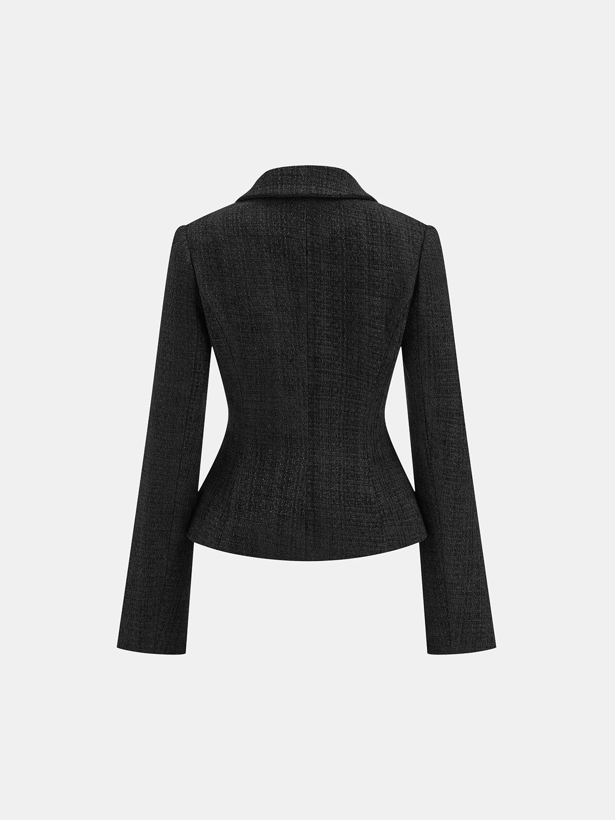 Blazer en Velours Ajusté - Élégance et Confort en Tweed