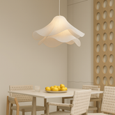 Lampe Suspendue Fleur Minimaliste - Éclairage Contemporain et Réglable