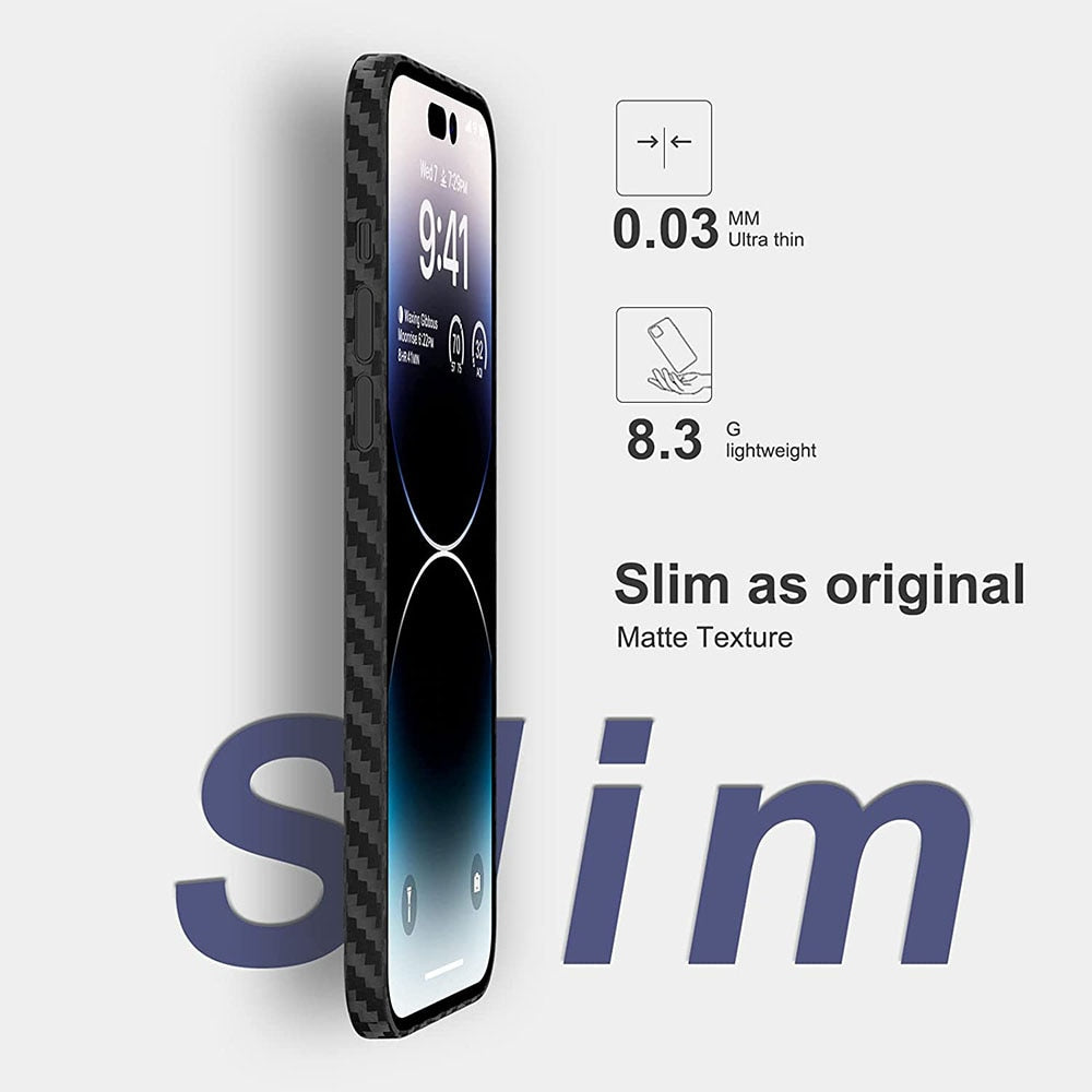 Coque Rigide Ultra-Fine pour iPhone - Protection Élégante et Antichoc