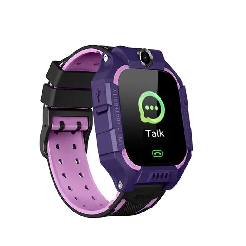 Montre GPS Enfant - Écran Couleur, Fonction SOS et Caméra
