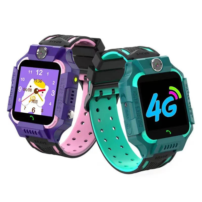 Montre GPS Enfant - Écran Couleur, Fonction SOS et Caméra
