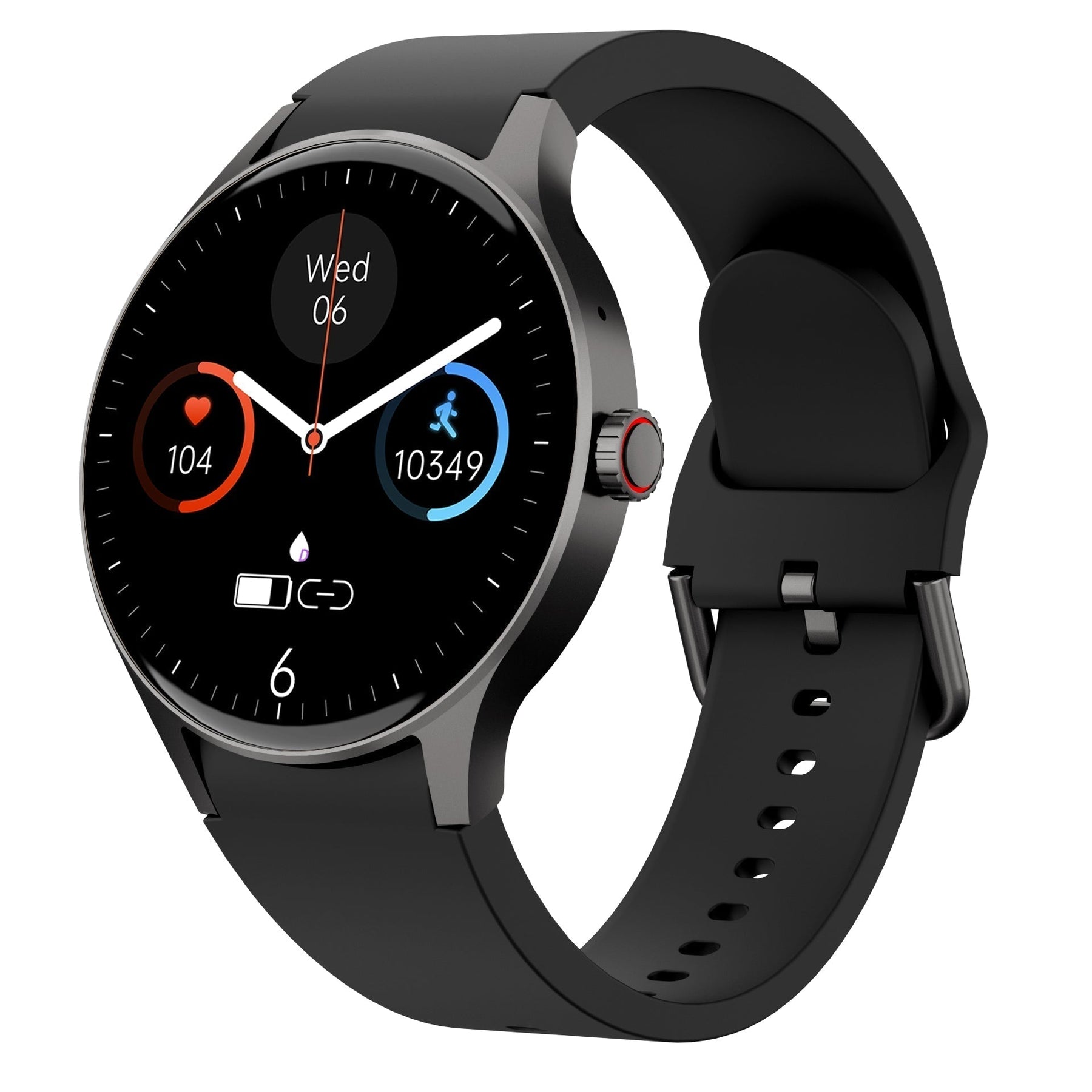 Montre Connectée avec Moniteur de Santé - Suivi de Pression Artérielle et Fitness