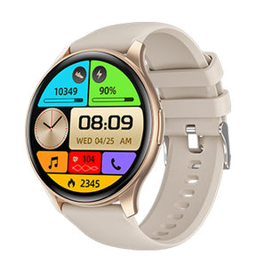 Montre Connectée avec Moniteur de Santé - Suivi de Pression Artérielle et Fitness