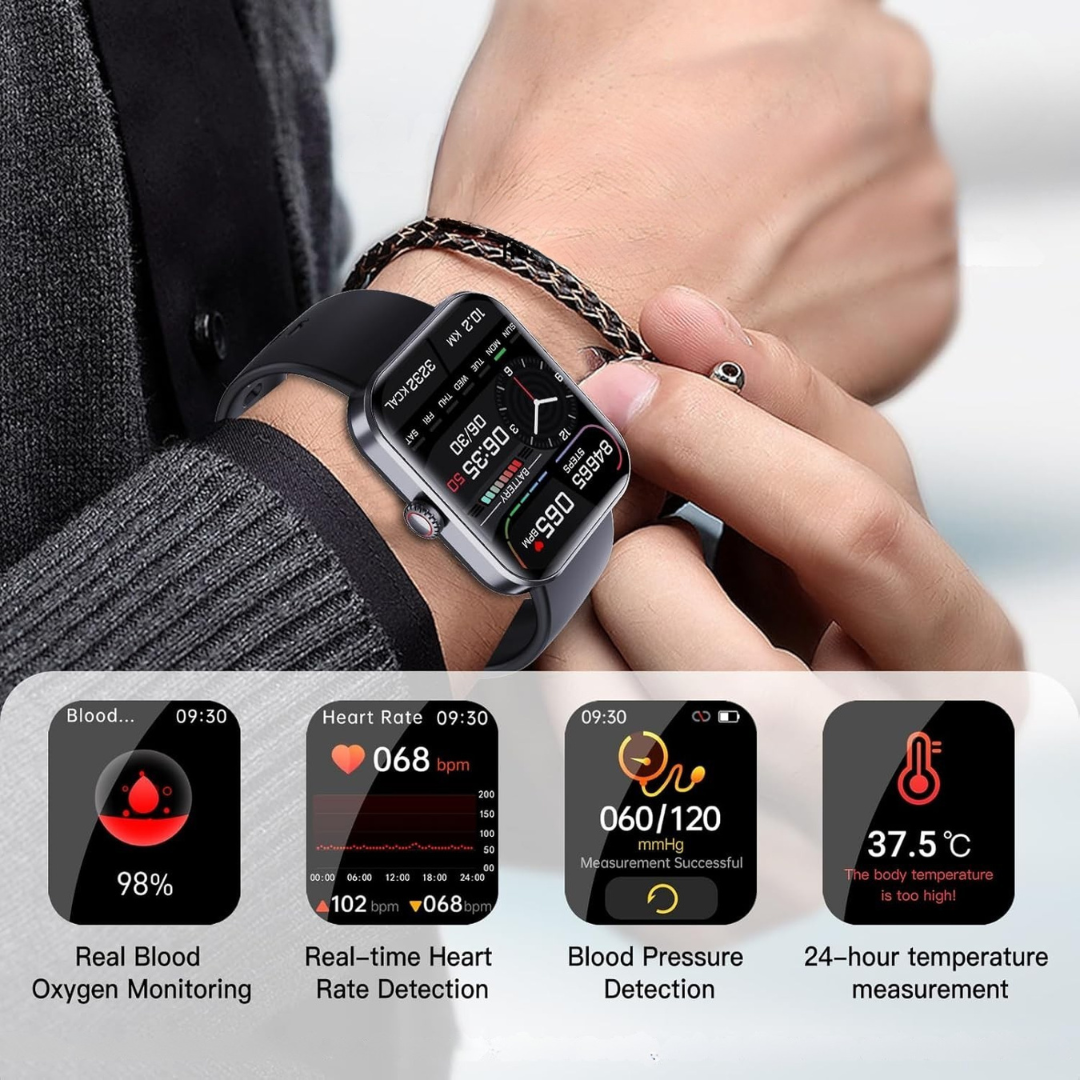Montre Connectée Suivi Glucose - Non-Invasif et Confort Quotidien