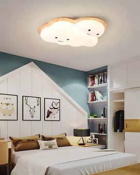 Lampe de Plafond Nuage pour Enfants - Design Ludique et Éclairage Doux