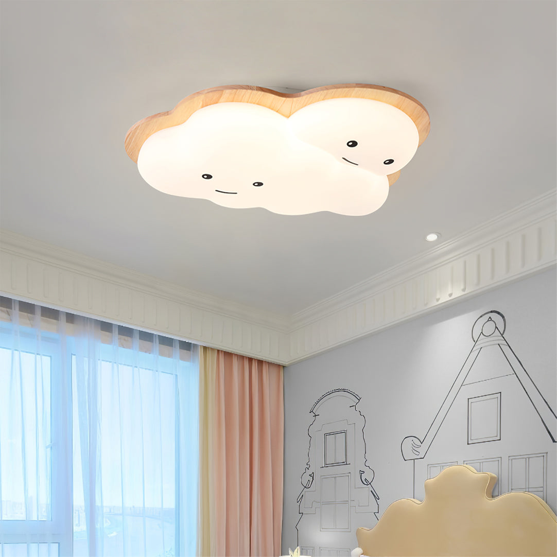 Lampe de Plafond Nuage pour Enfants - Design Ludique et Éclairage Doux