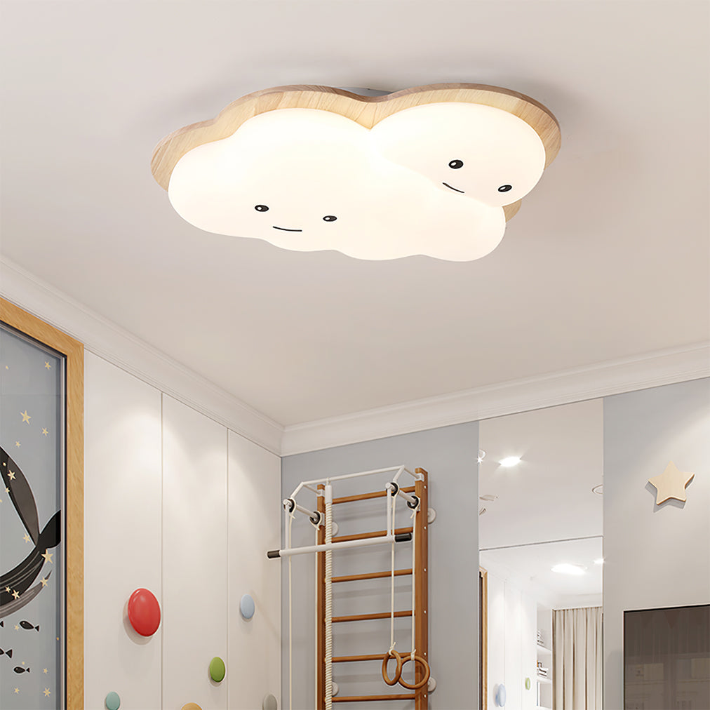 Lampe de Plafond Nuage pour Enfants - Design Ludique et Éclairage Doux