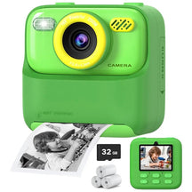 Caméra Instantanée pour Enfants - Selfies HD et Mémoire de 32 Go