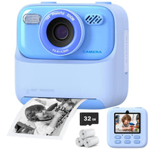 Caméra Instantanée pour Enfants - Selfies HD et Mémoire de 32 Go