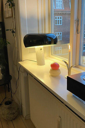 Lampe de Table en Marbre - Élégance et Ambiance Chaleureuse