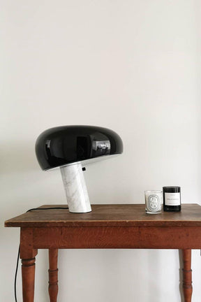 Lampe de Table en Marbre - Élégance et Ambiance Chaleureuse