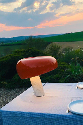 Lampe de Table en Marbre - Élégance et Ambiance Chaleureuse