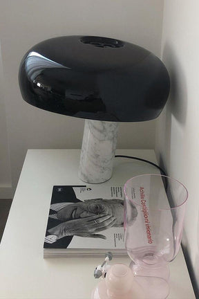 Lampe de Table en Marbre - Élégance et Ambiance Chaleureuse
