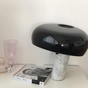 Lampe de Table en Marbre - Élégance et Ambiance Chaleureuse