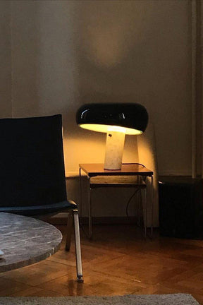 Lampe de Table en Marbre - Élégance et Ambiance Chaleureuse