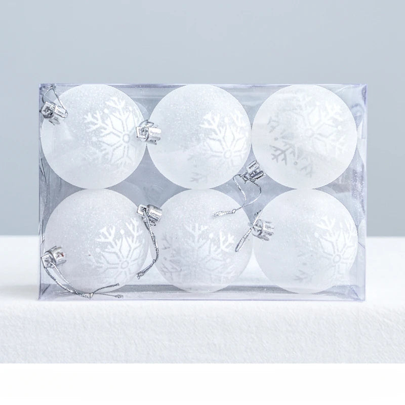Boules de Noël Suspendues - Décorations Élégantes et Incassables
