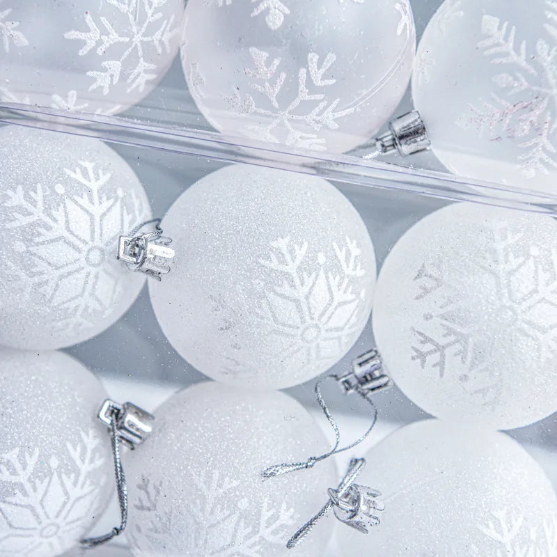 Boules de Noël Suspendues - Décorations Élégantes et Incassables