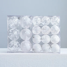 Boules de Noël Suspendues - Décorations Élégantes et Incassables