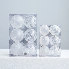 Boules de Noël Suspendues - Décorations Élégantes et Incassables