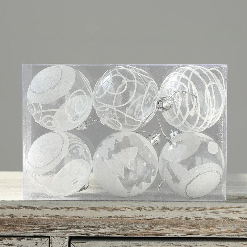 Boules de Noël Suspendues - Décorations Élégantes et Incassables