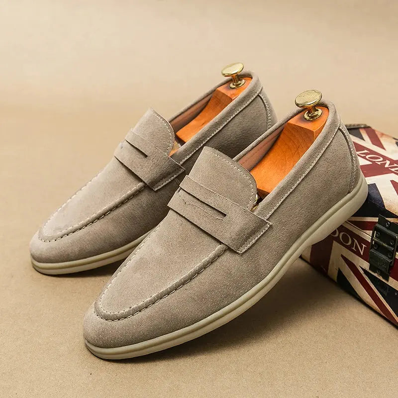 Mocassins en Cuir pour Hommes - Confort Exceptionnel et Style Intemporel