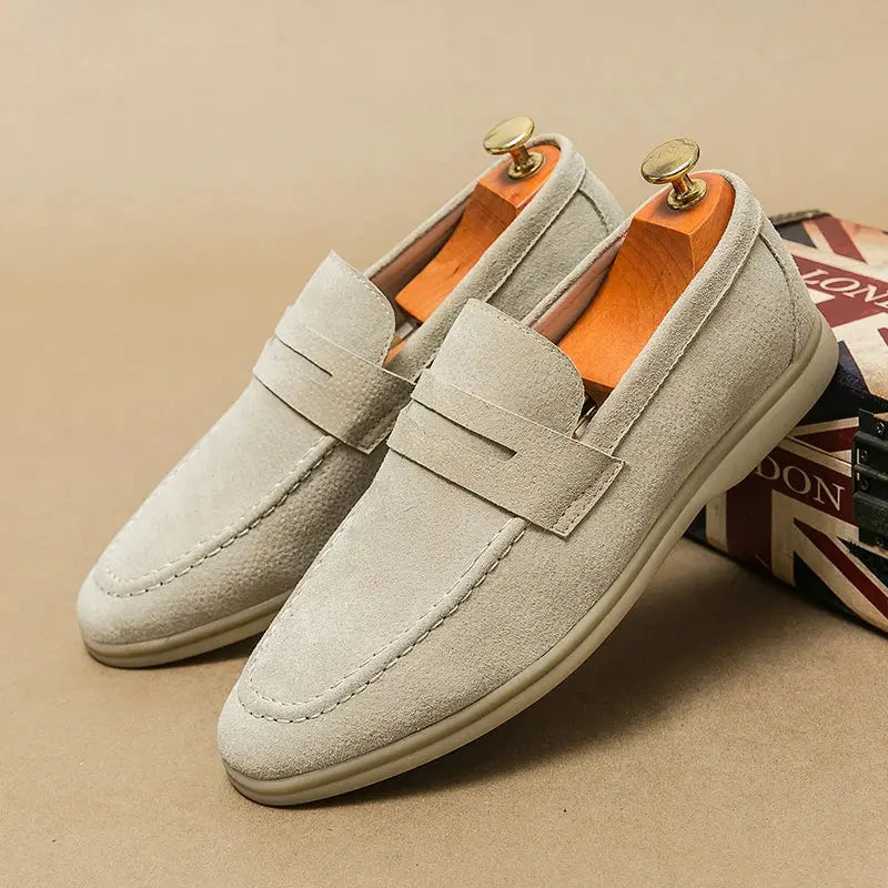 Mocassins en Cuir pour Hommes - Confort Exceptionnel et Style Intemporel
