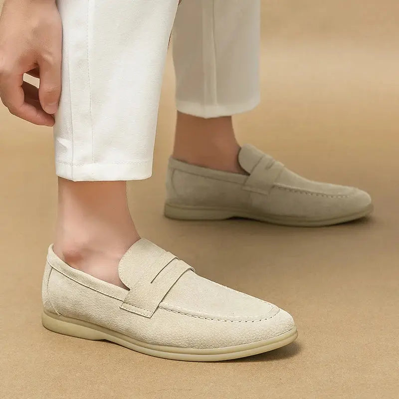 Mocassins en Cuir pour Hommes - Confort Exceptionnel et Style Intemporel