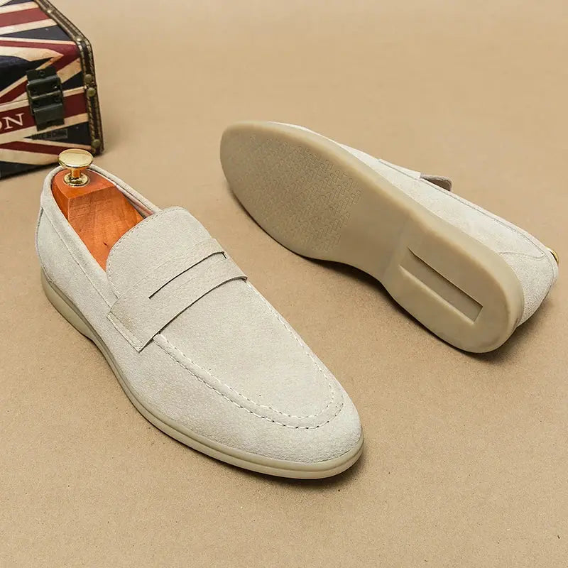 Mocassins en Cuir pour Hommes - Confort Exceptionnel et Style Intemporel