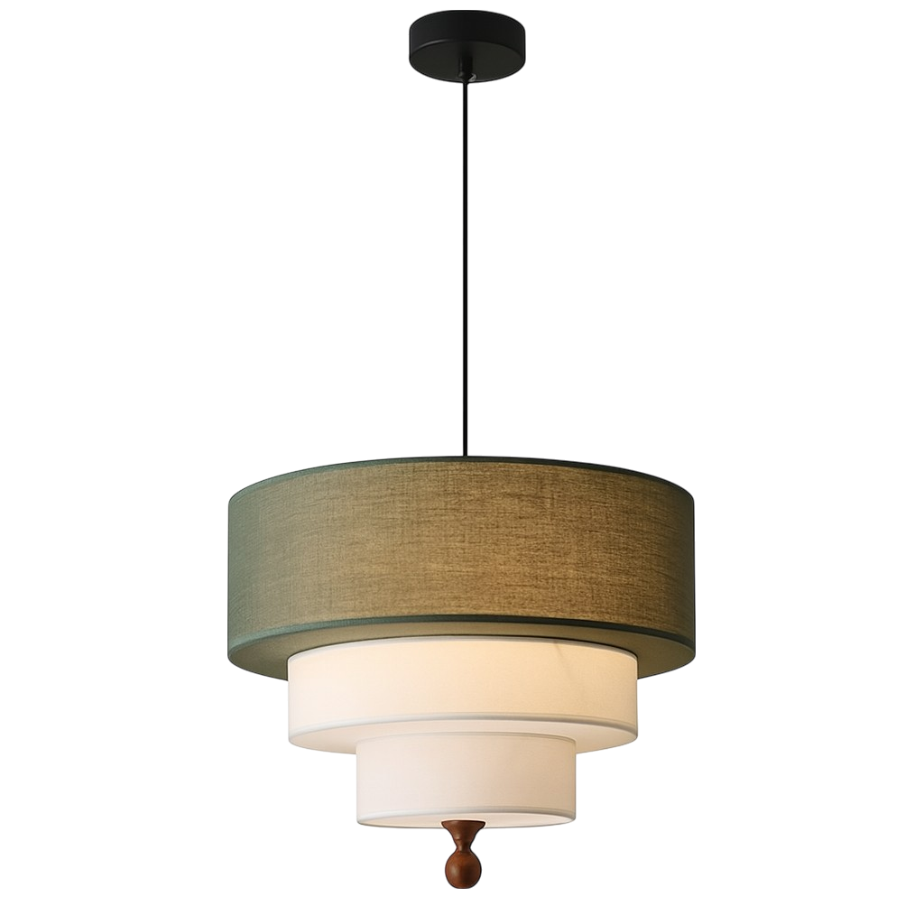 Suspension en Soie et Coton - Élégance Artisanale et Ambiance Chaleureuse