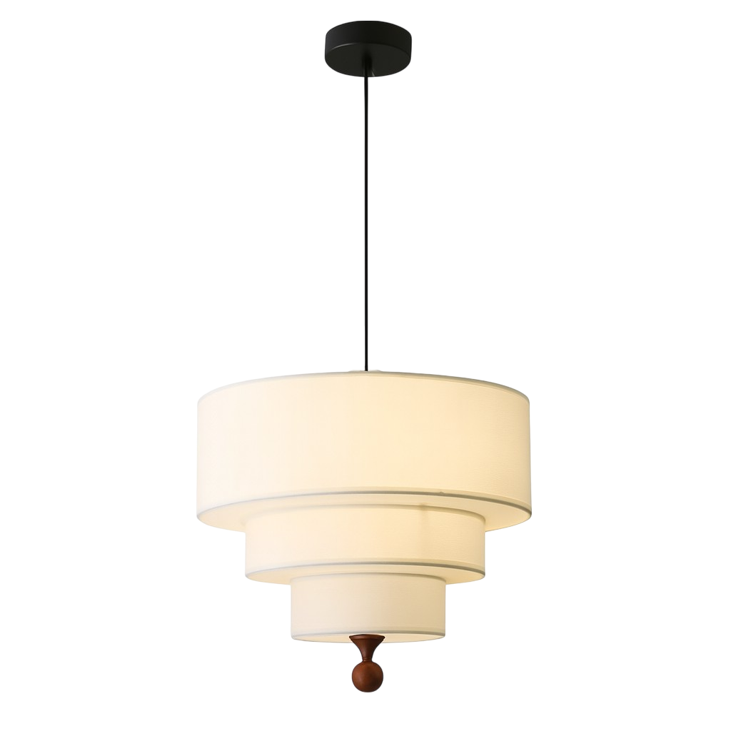Suspension en Soie et Coton - Élégance Artisanale et Ambiance Chaleureuse