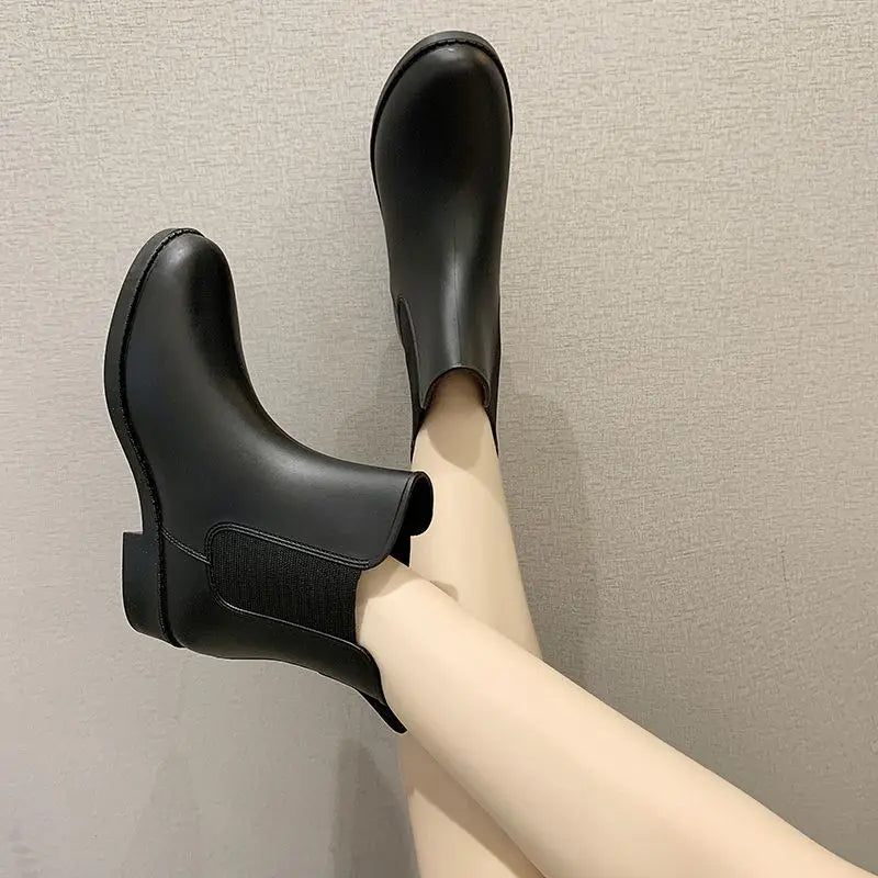 Bottes de Pluie Imperméables pour Femmes - Confort et Stabilité en Toutes Circonstances